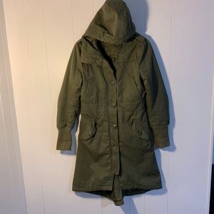Women’s Sherpa lined quilted utility jkt/ coat